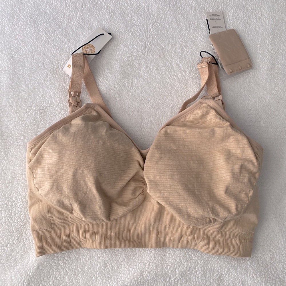 NWT Kindred Bravely Women's Sublime Hands Free Pumping Nursing Bra Large